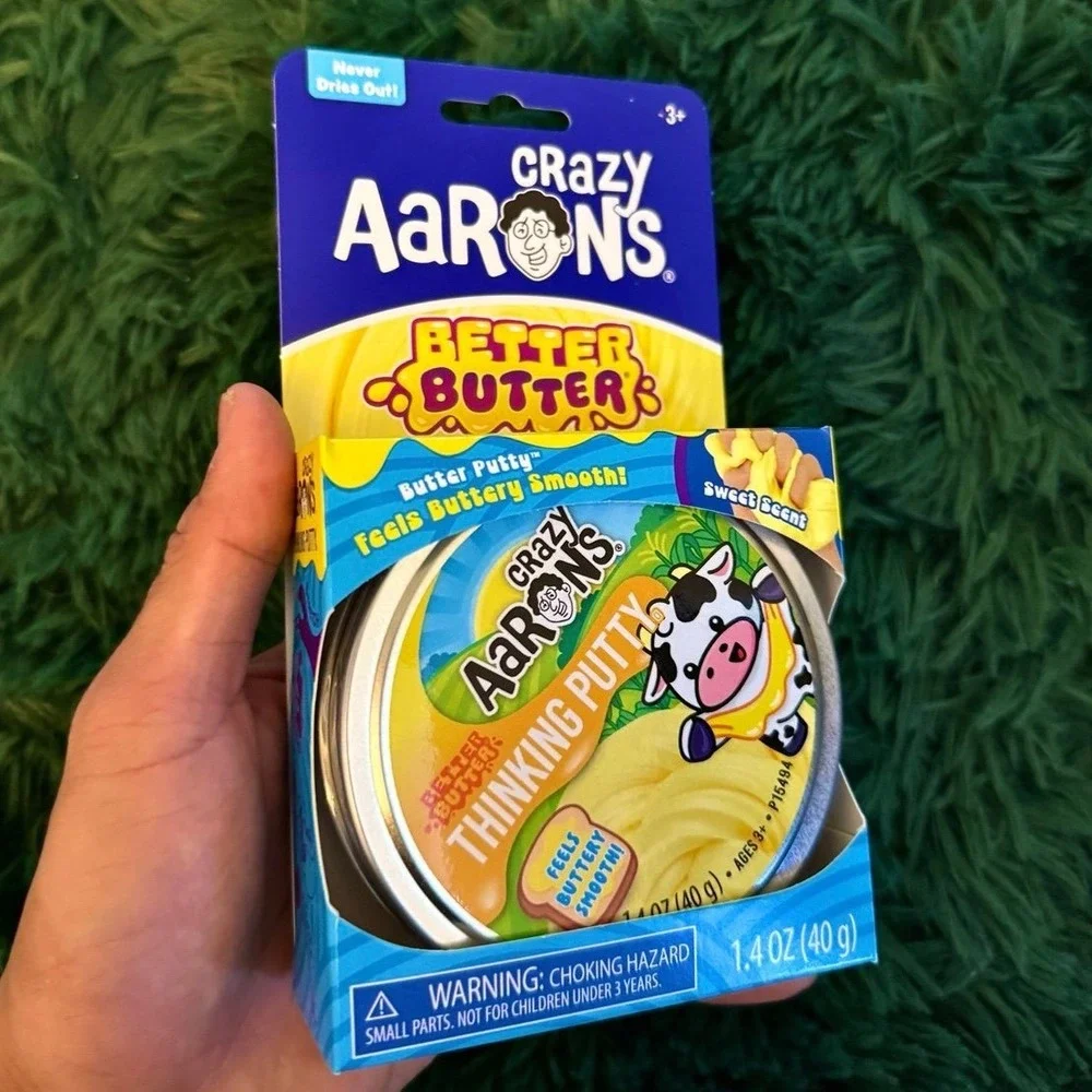 8 Crazy Aaron's Better Butter Thinking Tin Squishy